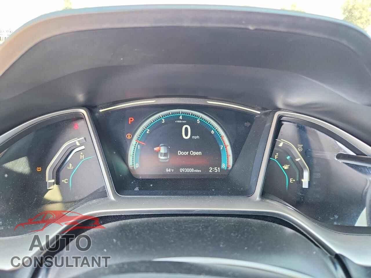 HONDA CIVIC 2017 - 2HGFC1F96HH647296