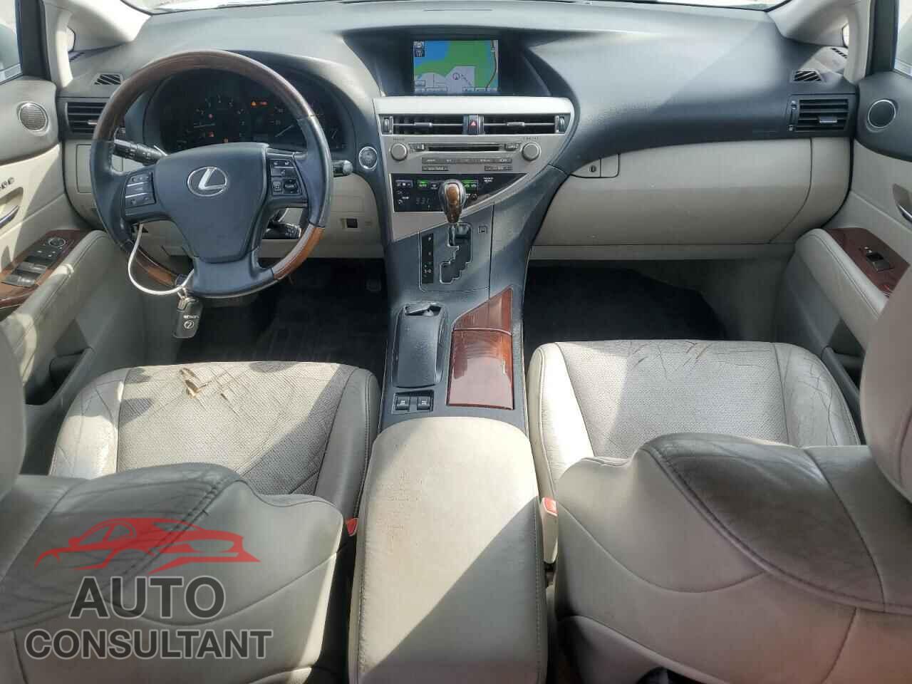LEXUS RX350 2012 - 2T2BK1BA9CC153738