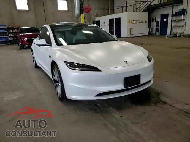 TESLA MODEL 3 2024 - 5YJ3E1EB4RF853949