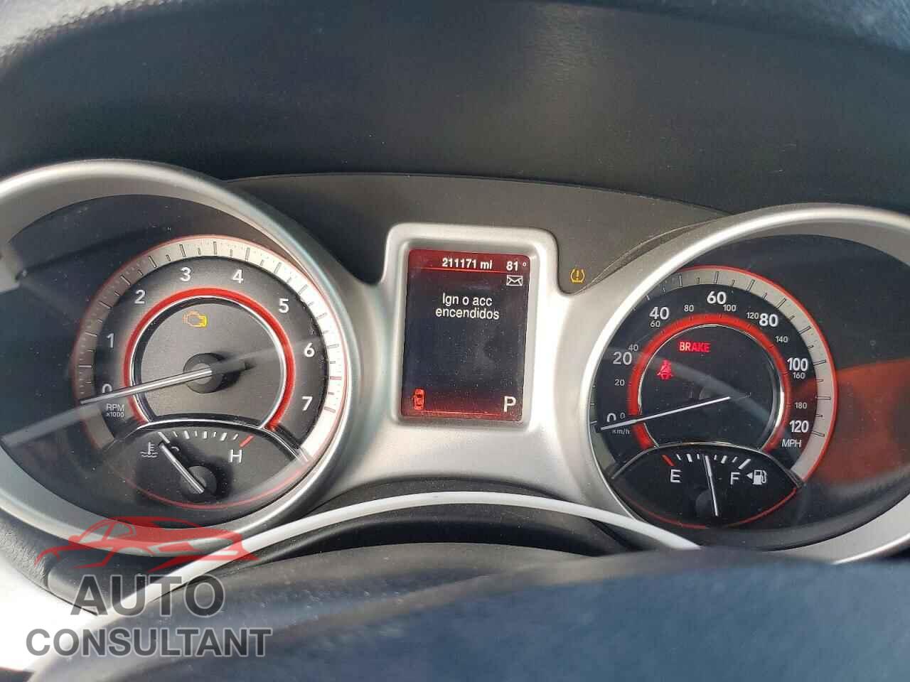 DODGE JOURNEY SE 2015 - 3C4PDCAB4FT688035