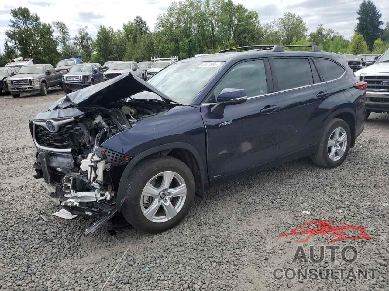 TOYOTA HIGHLANDER 2021 - 5TDBBRCH6MS530419