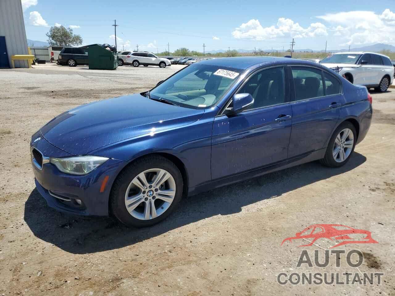 BMW 3 SERIES 2016 - WBA8E9G58GNT43031