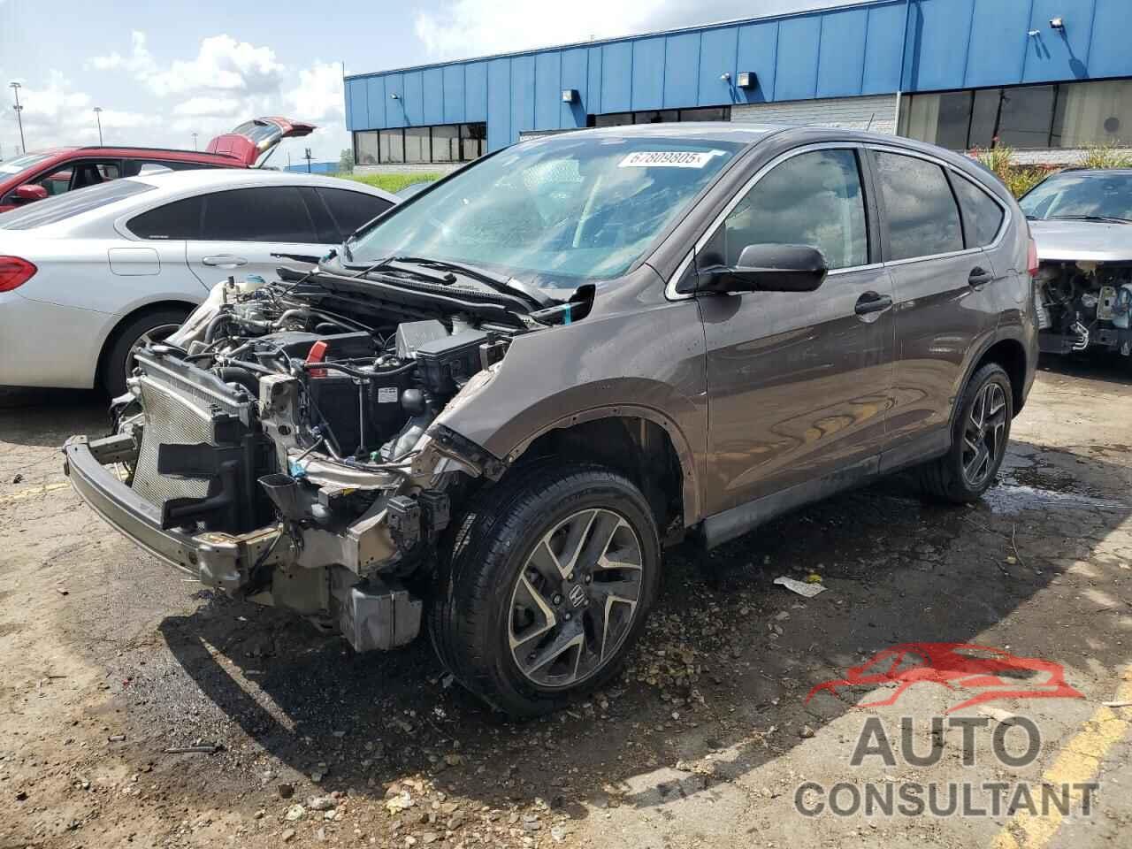 HONDA CRV 2016 - 5J6RM4H49GL025444