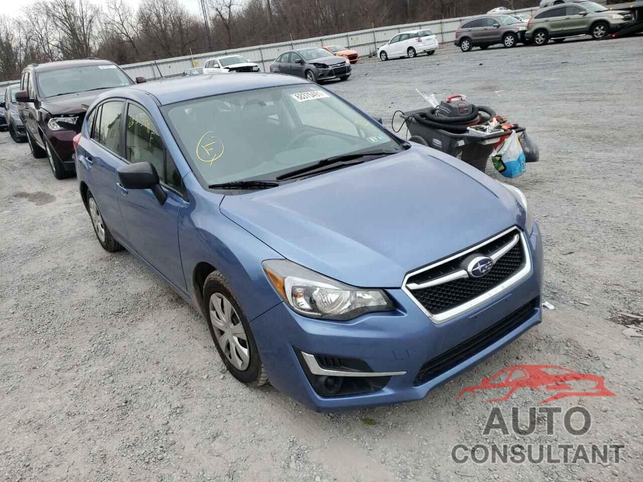 SUBARU IMPREZA 2016 - JF1GPAA65G8214227