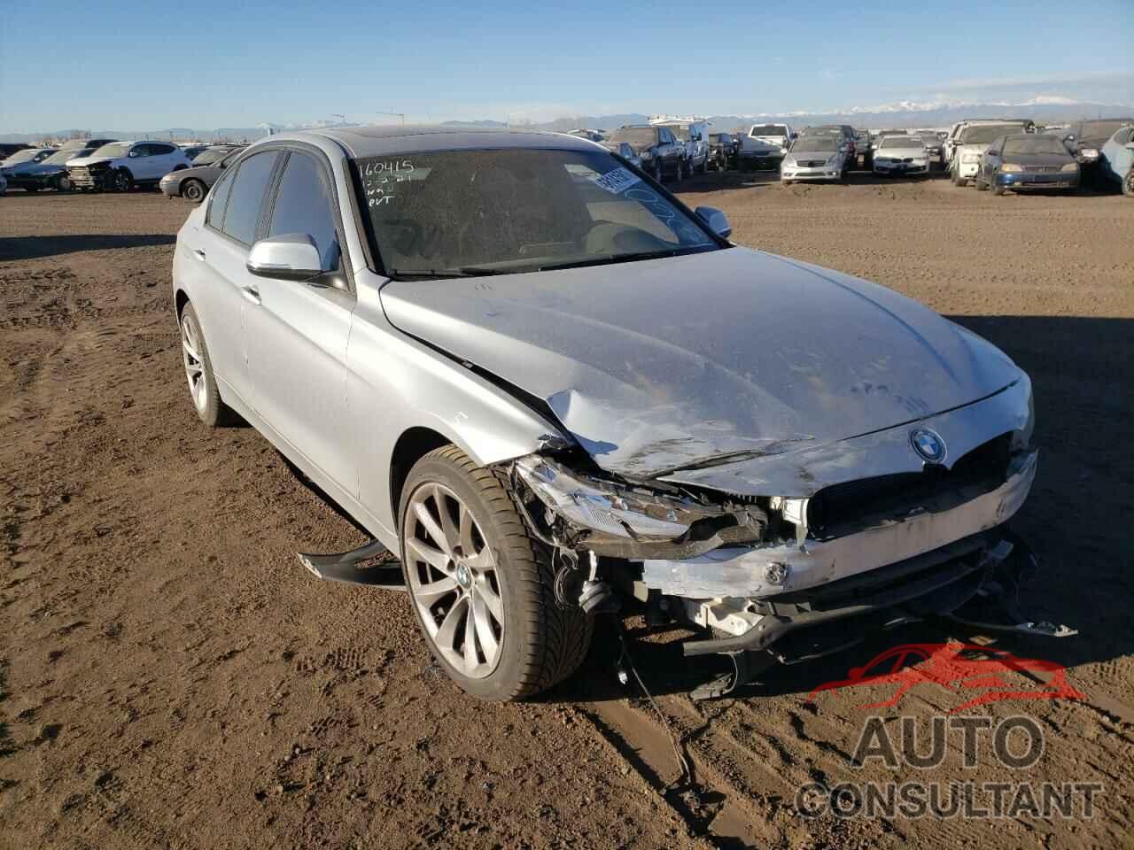 BMW 3 SERIES 2016 - WBA8A3C54GK551522