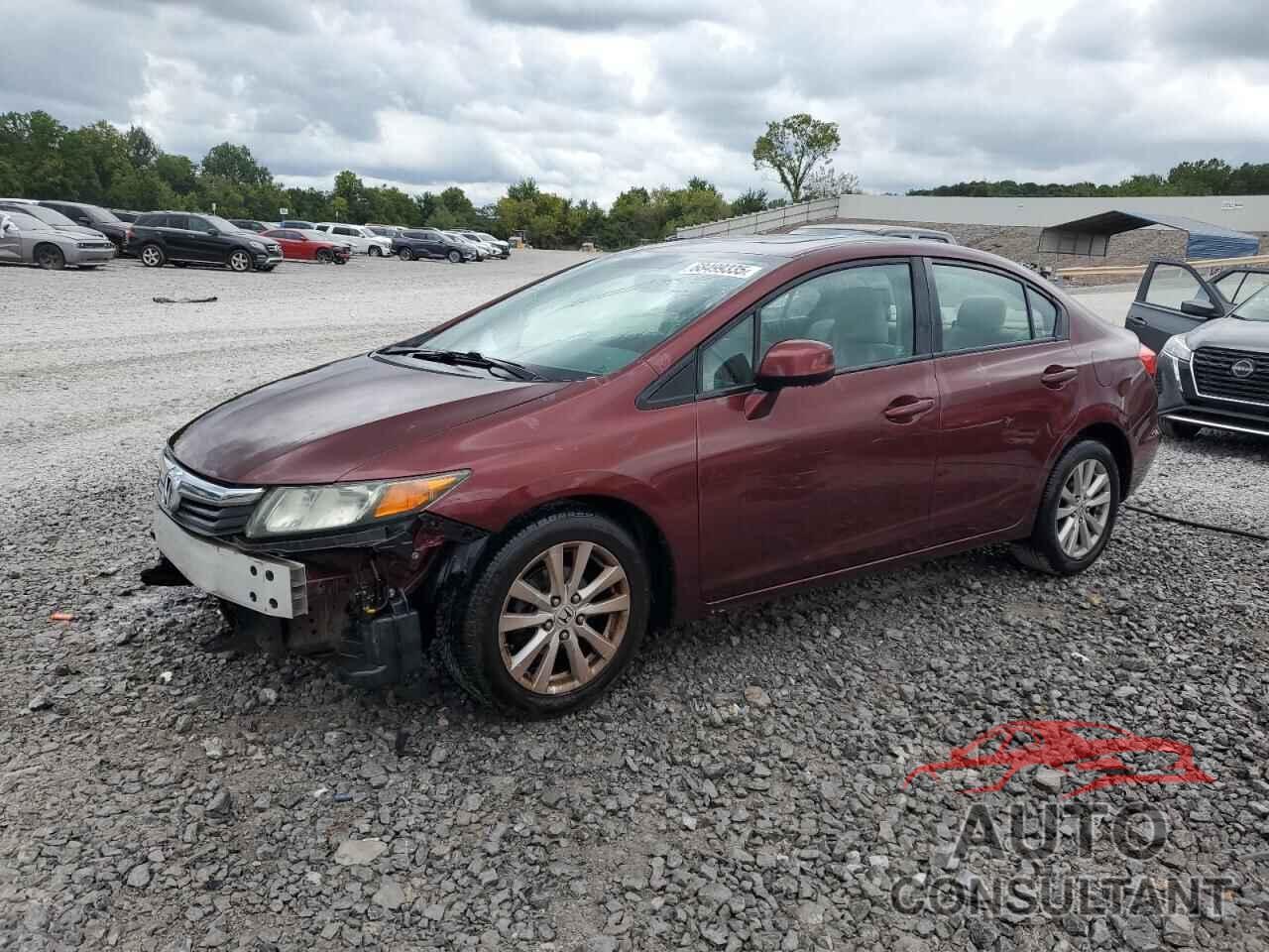 HONDA CIVIC 2012 - 2HGFB2F86CH507001