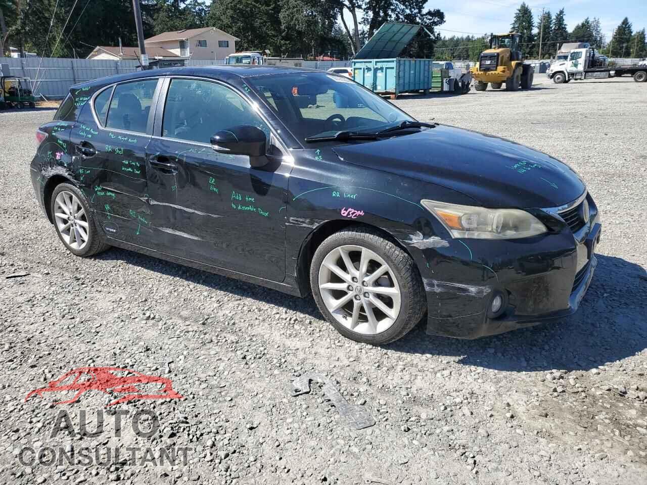 LEXUS CT 200 2012 - JTHKD5BH2C2094516