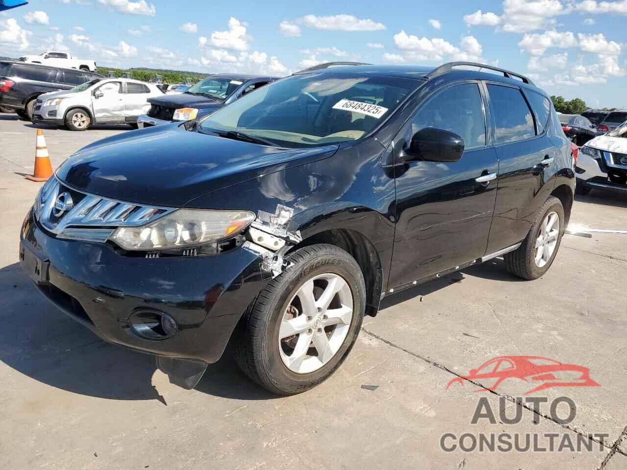 NISSAN MURANO 2009 - JN8AZ18U99W007275