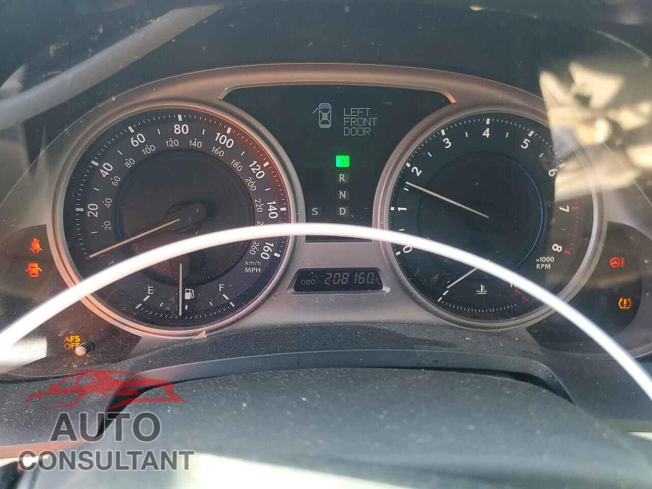 LEXUS IS 2010 - JTHBF5C25A5116038
