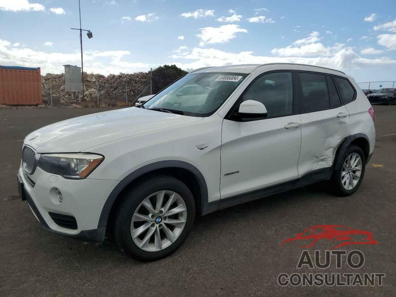 BMW X3 2016 - 5UXWX9C57G0D91810