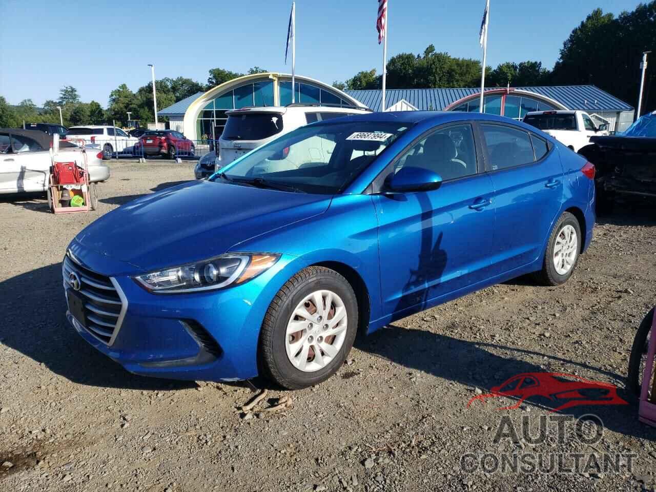 HYUNDAI ELANTRA 2017 - 5NPD74LF8HH136573