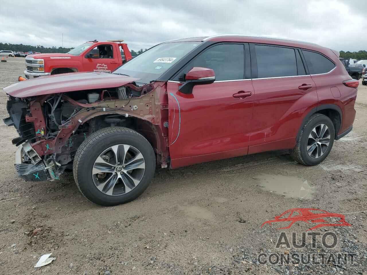 TOYOTA HIGHLANDER 2021 - 5TDGZRAH1MS033489