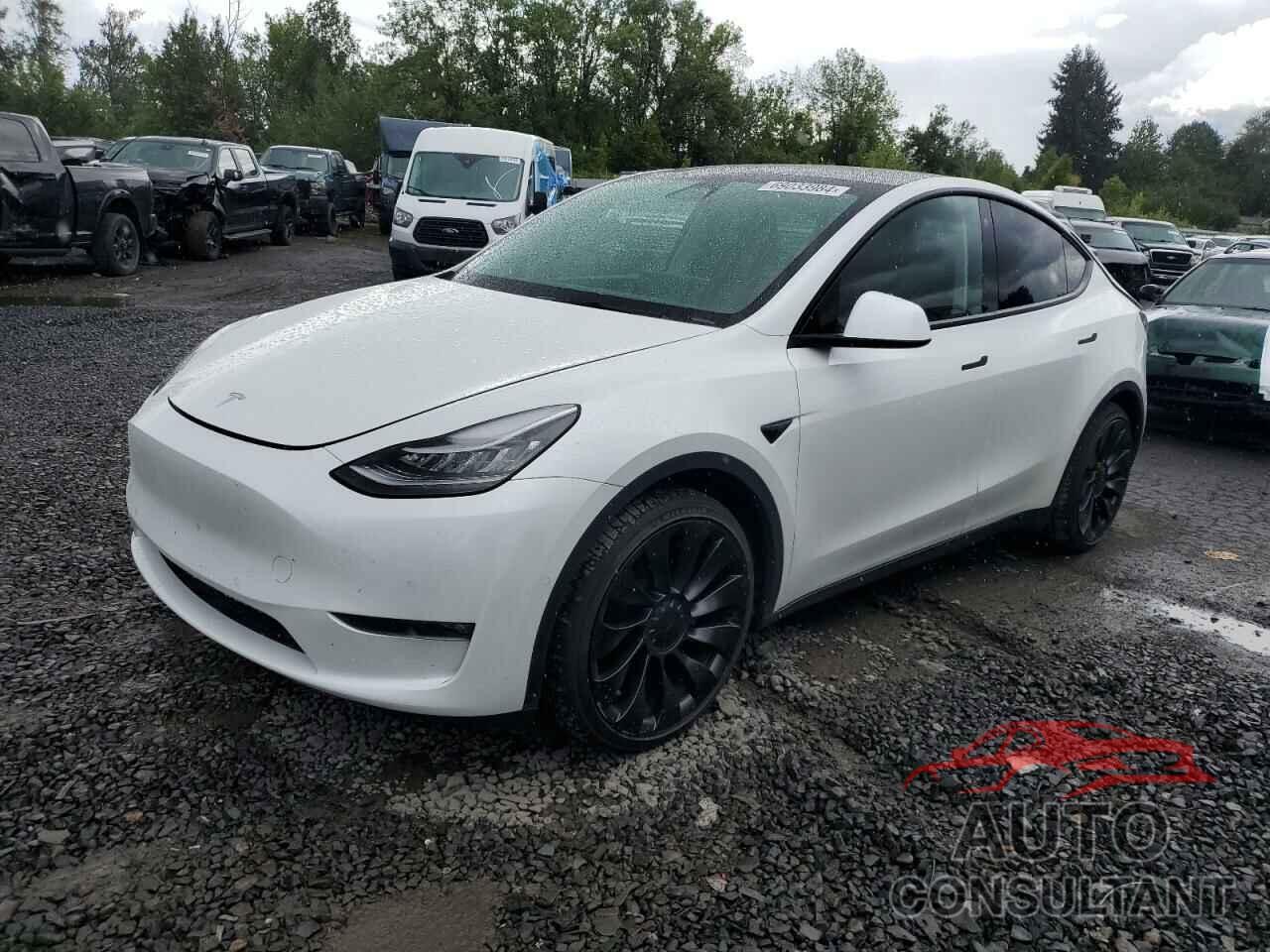 TESLA MODEL Y 2021 - 5YJYGAEE5MF196744