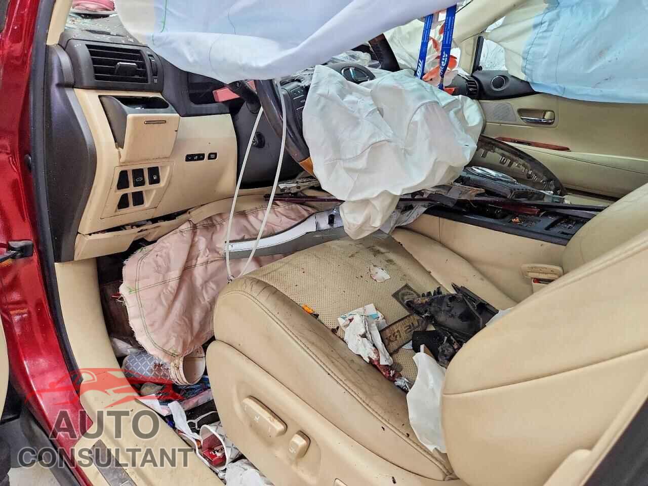 LEXUS RX350 2012 - 2T2ZK1BA6CC073277