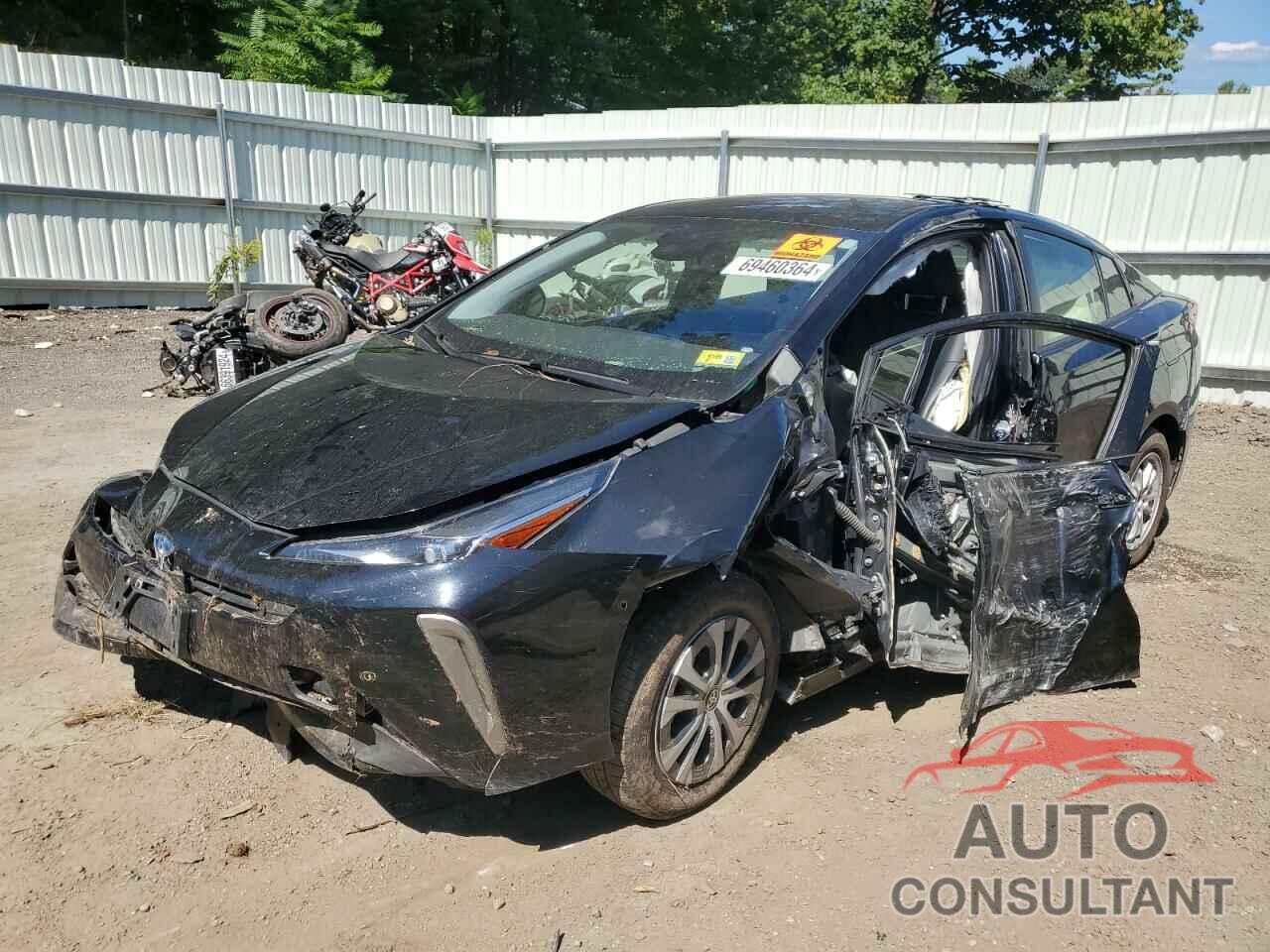 TOYOTA PRIUS 2021 - JTDL9MFU0M3024078