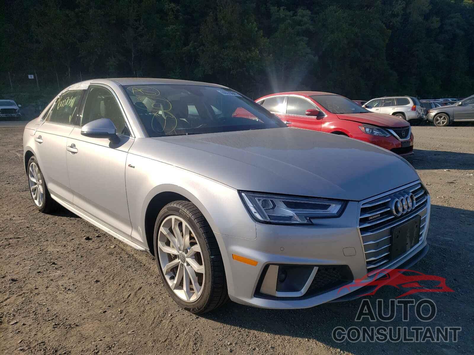 AUDI A4 2019 - WAUENAF47KA043171