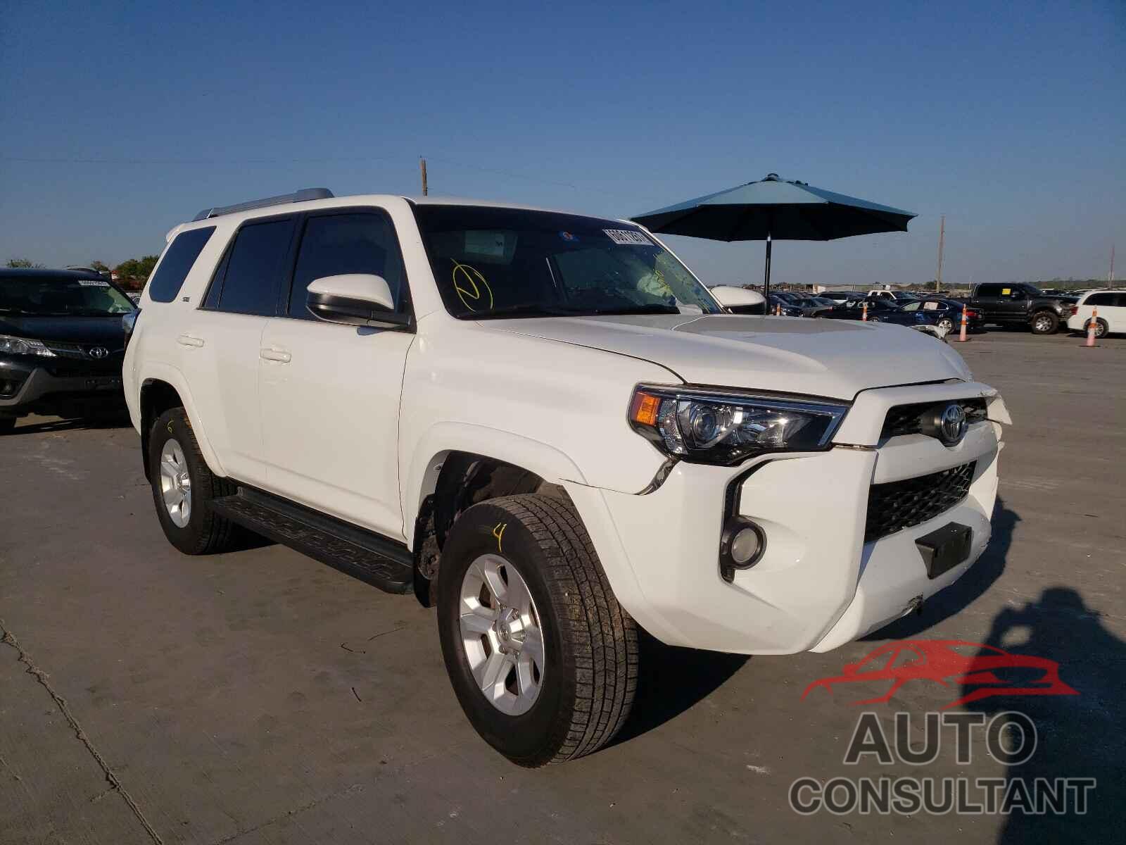 TOYOTA 4RUNNER 2017 - JTEZU5JR4H5150189