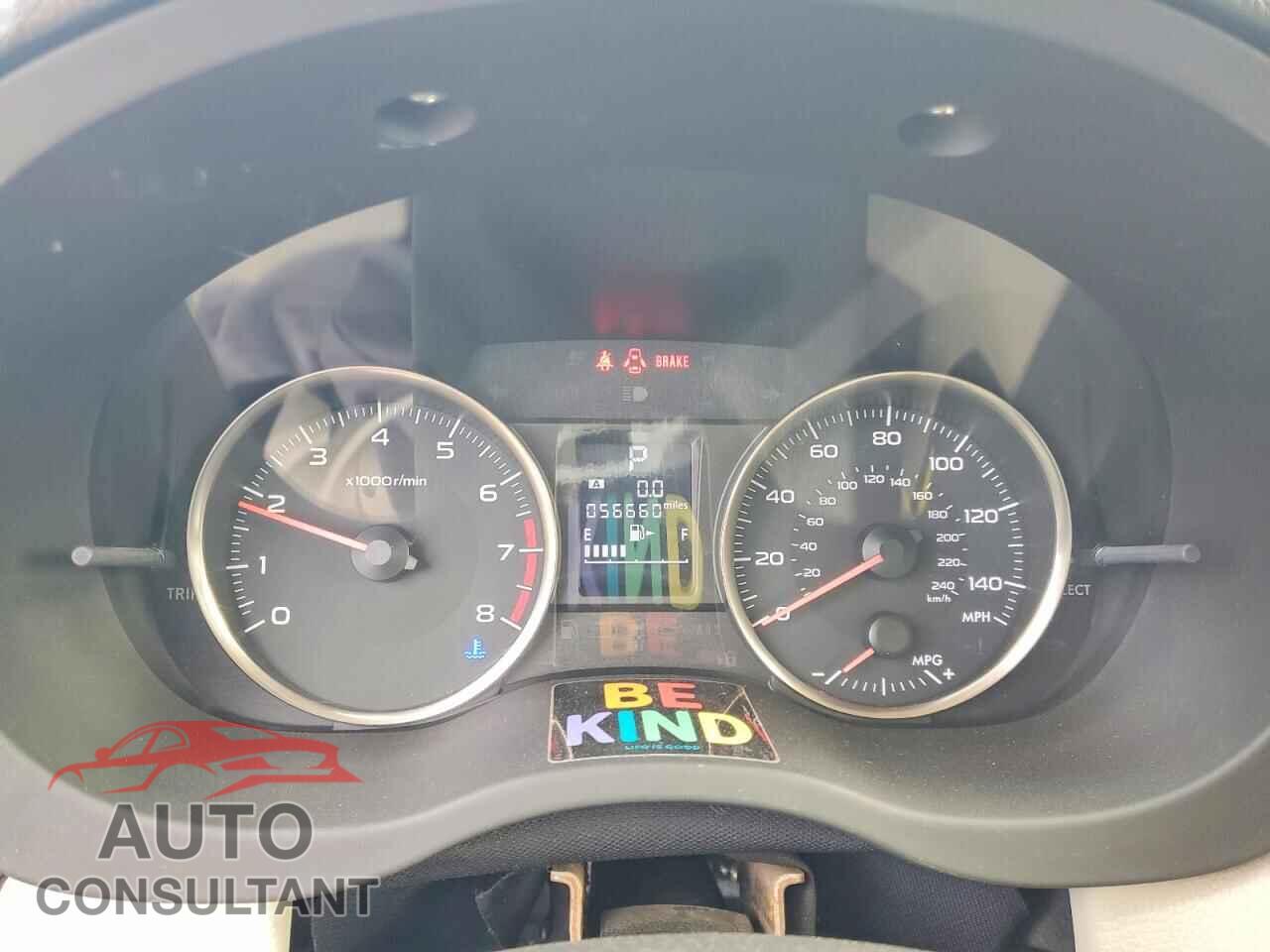 SUBARU XV 2014 - JF2GPAGC4E8346885