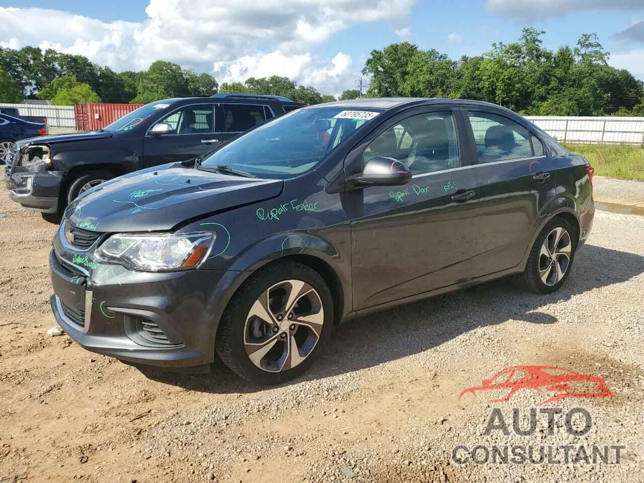 CHEVROLET SONIC 2019 - 1G1JF5SB5K4122145
