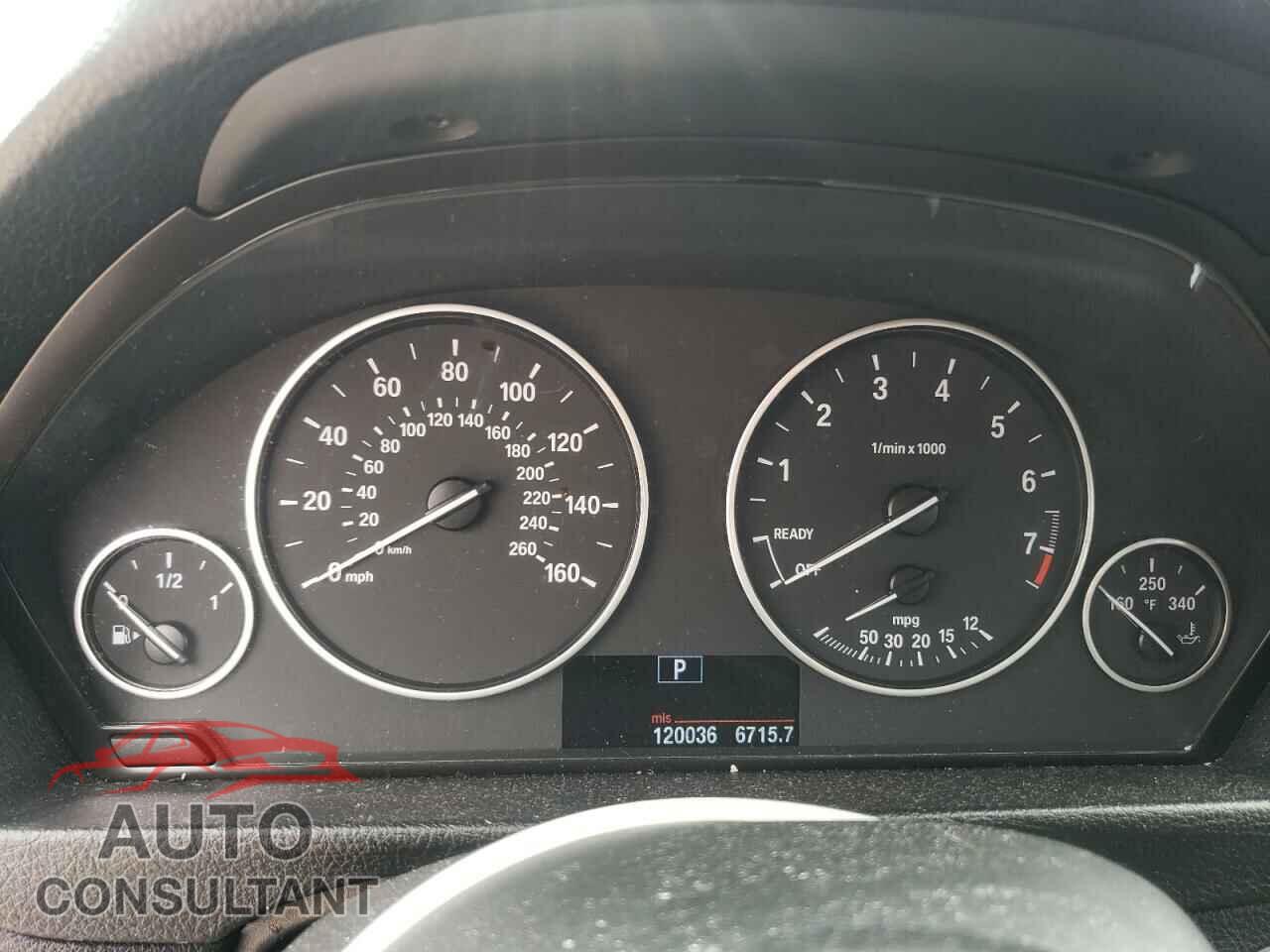 BMW 3 SERIES 2013 - WBA3C1C52DF442490