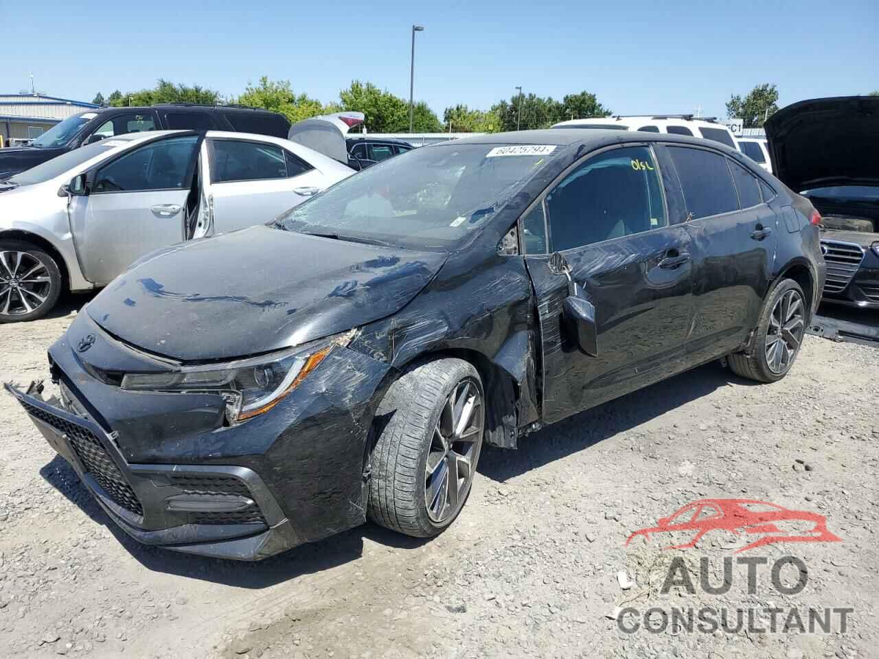 TOYOTA COROLLA 2021 - JTDS4MCE4MJ058429