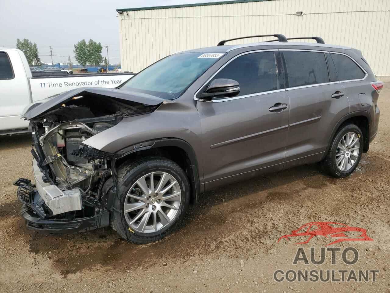 TOYOTA HIGHLANDER 2015 - 5TDJKRFH3FS102785