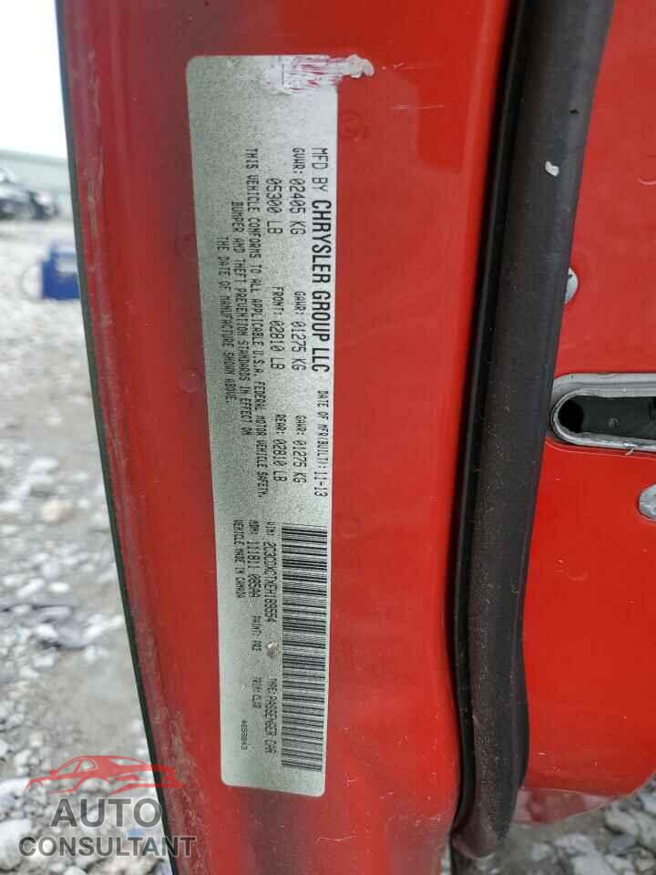 DODGE CHARGER 2014 - 2C3CDXCTXEH189554