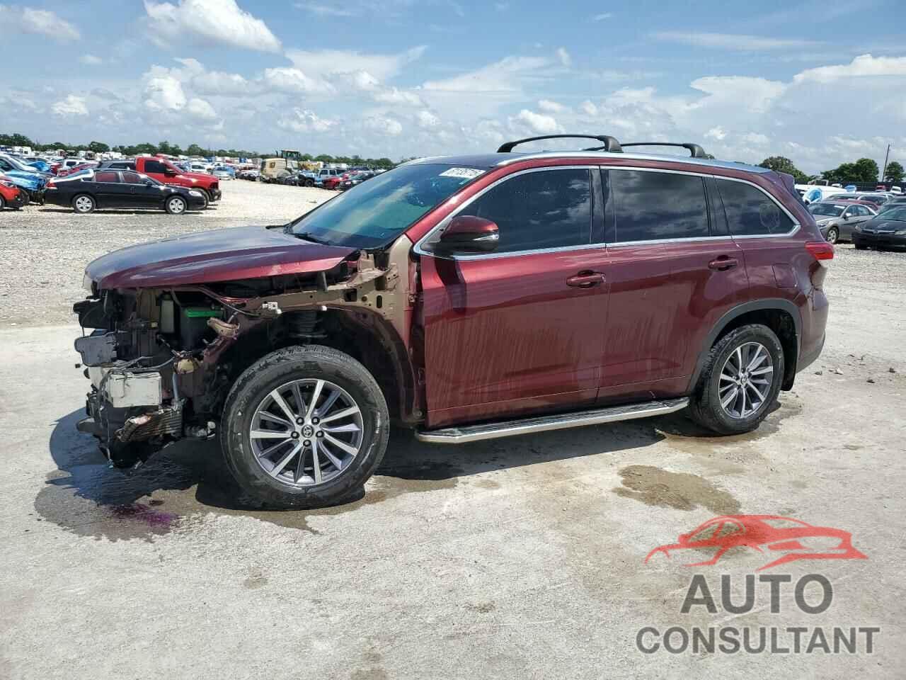 TOYOTA HIGHLANDER 2017 - 5TDJZRFH0HS440367
