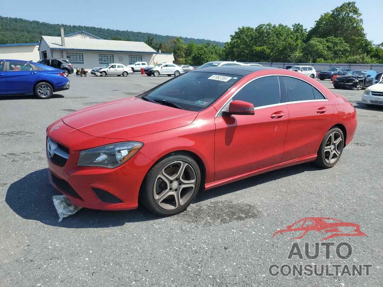 MERCEDES-BENZ CLA-CLASS 2014 - WDDSJ4GB4EN160936