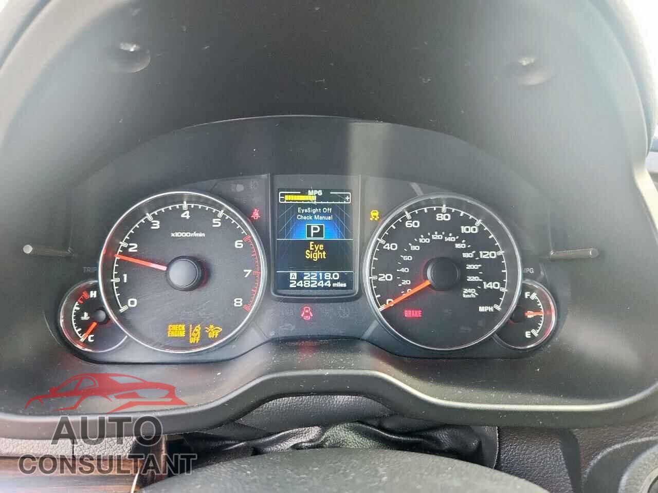 SUBARU OUTBACK 2014 - 4S4BRCPC8E3285743