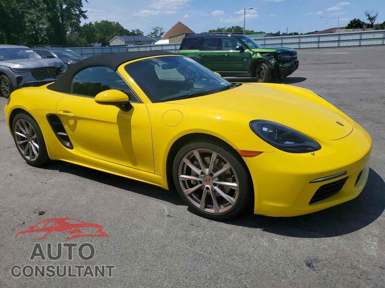 PORSCHE BOXSTER 2018 - WP0CA2A89JS211116