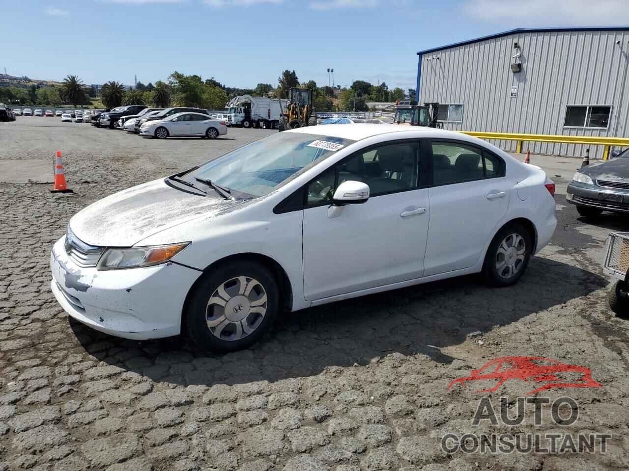 HONDA CIVIC 2012 - JHMFB4F39CS009705