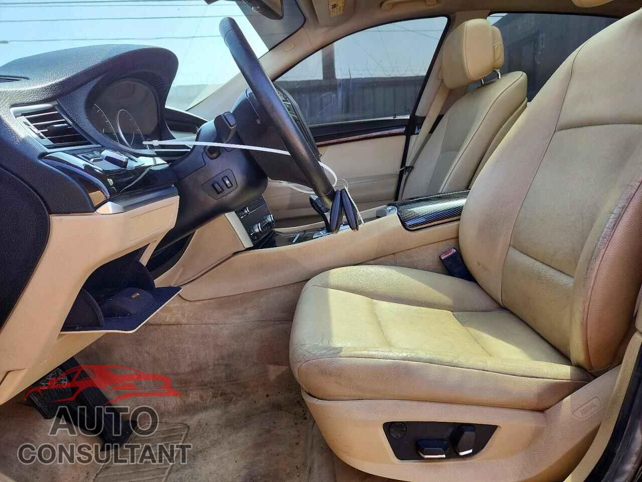 BMW 5 SERIES 2012 - WBASN2C57CC202167