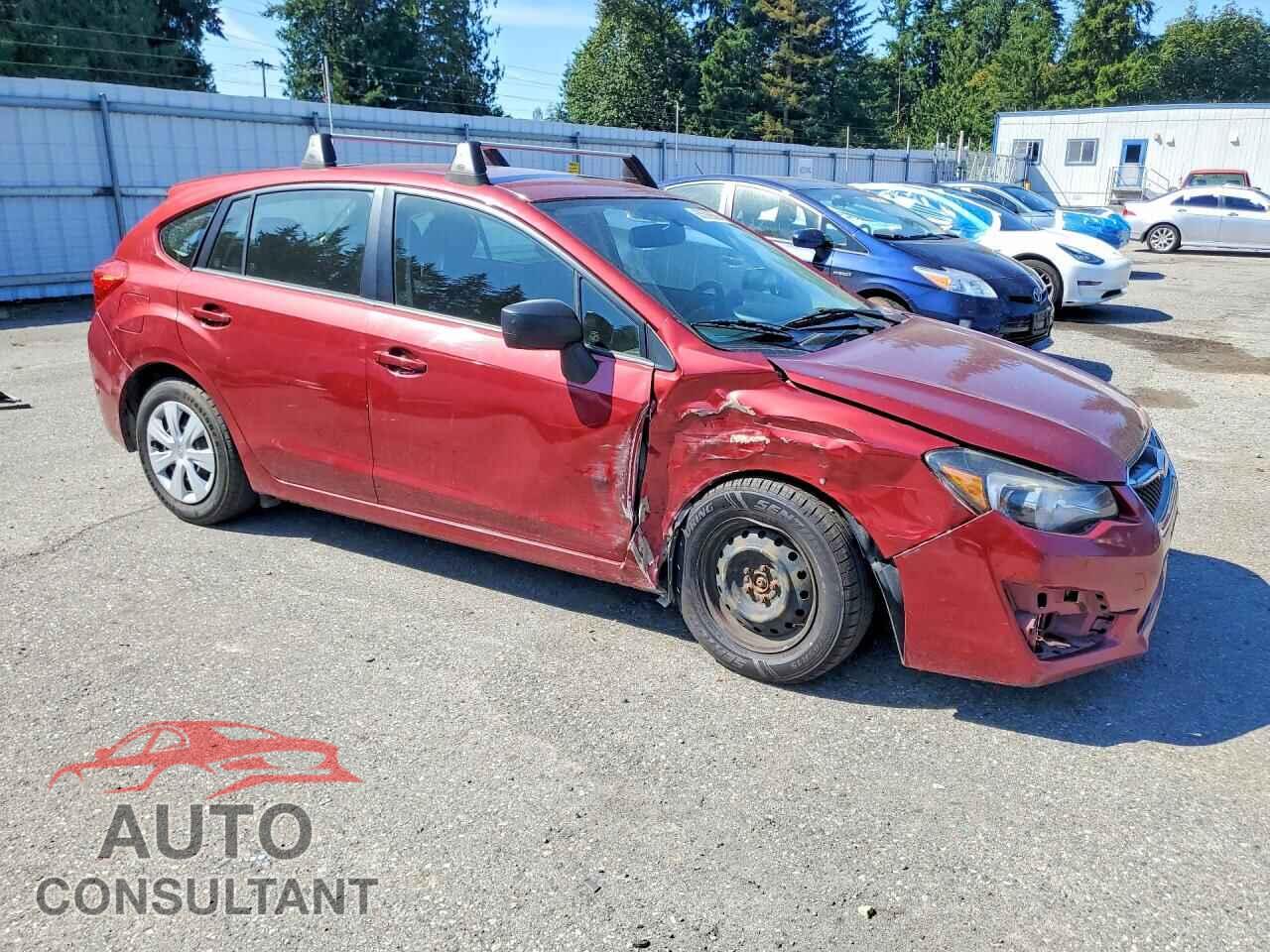 SUBARU IMPREZA 2015 - JF1GPAA63FH205802