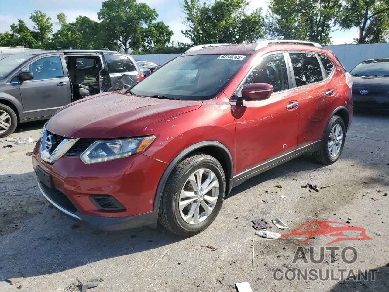 NISSAN ROGUE 2015 - KNMAT2MT6FP519128