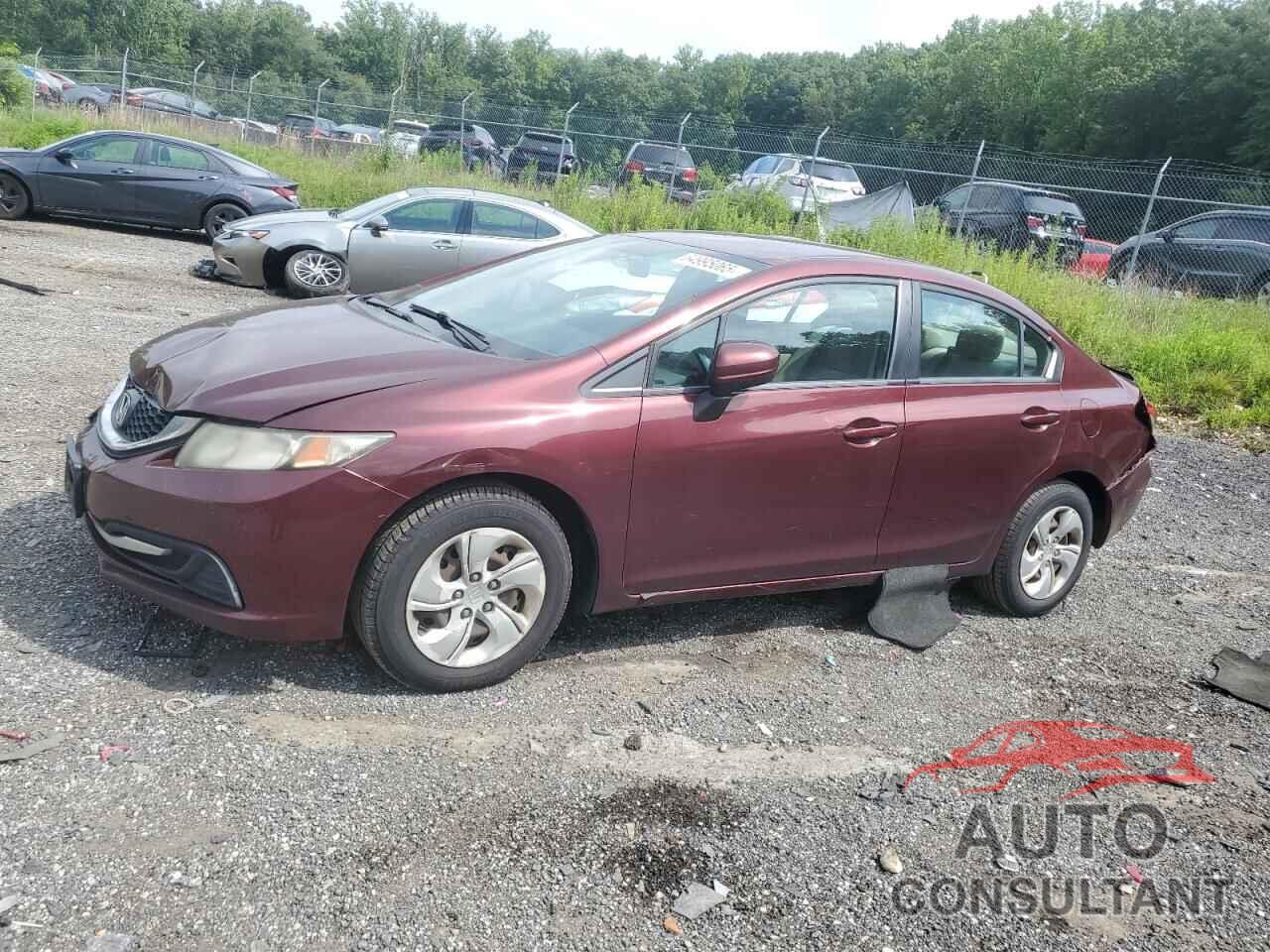 HONDA CIVIC 2014 - 19XFB2F5XEE251755