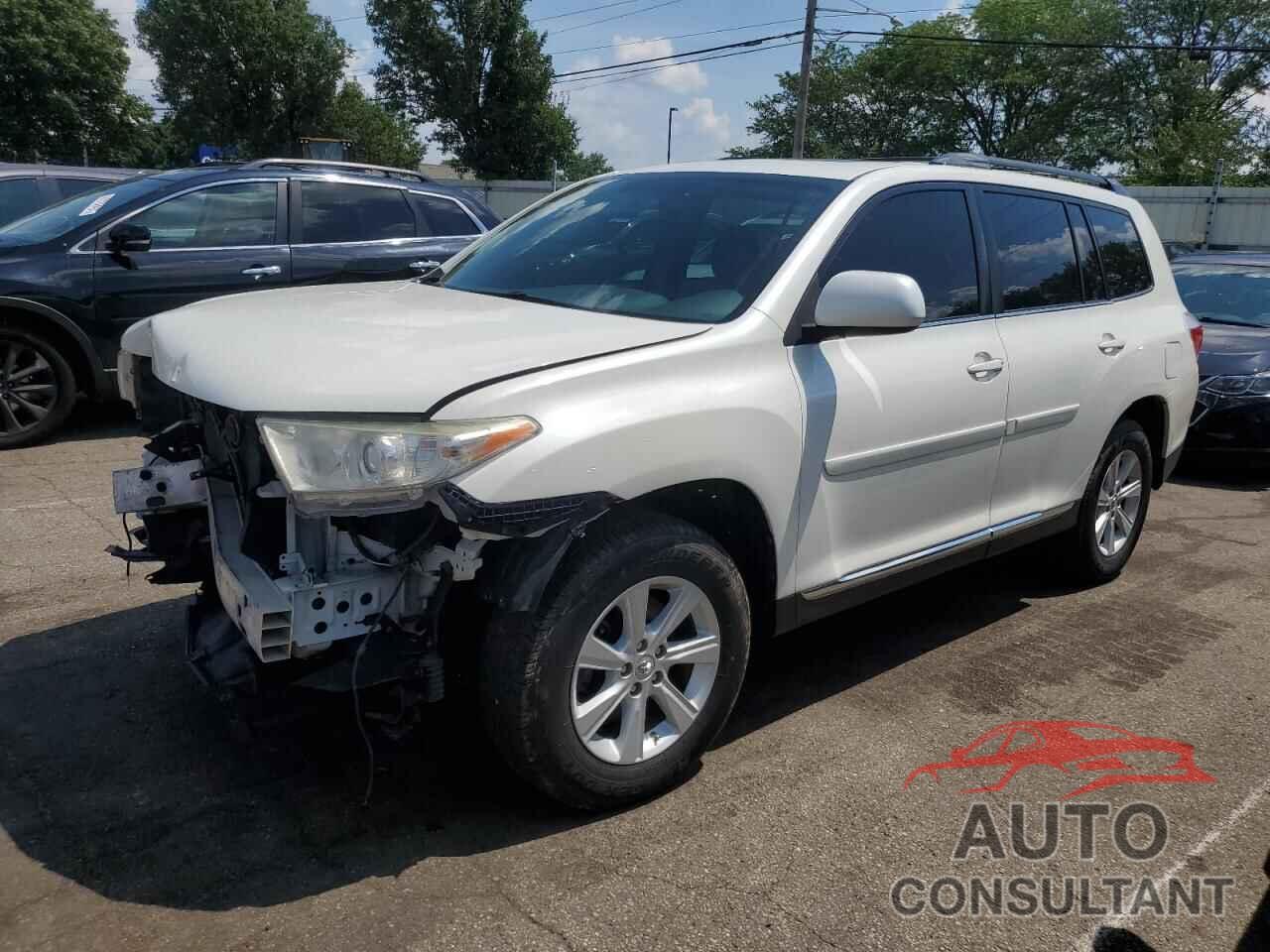 TOYOTA HIGHLANDER 2013 - 5TDBK3EH3DS219962