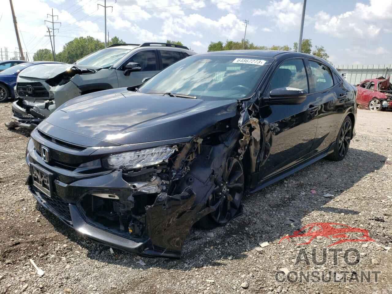 HONDA CIVIC 2019 - SHHFK7H98KU209246