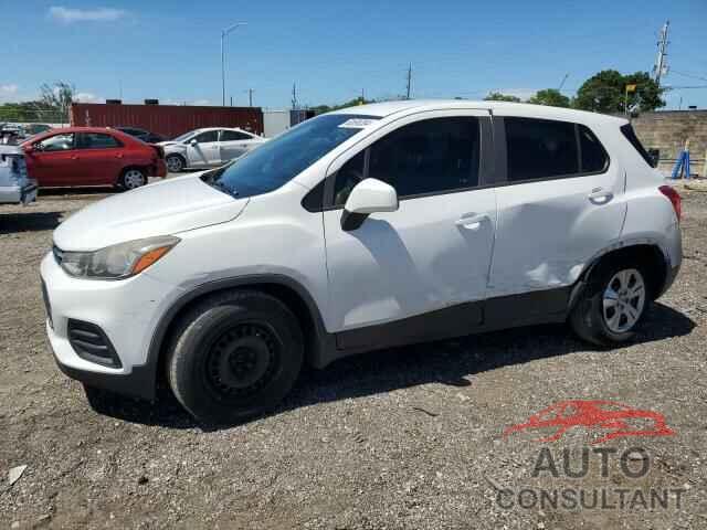 CHEVROLET TRAX 2018 - 3GNCJKSB7JL211910