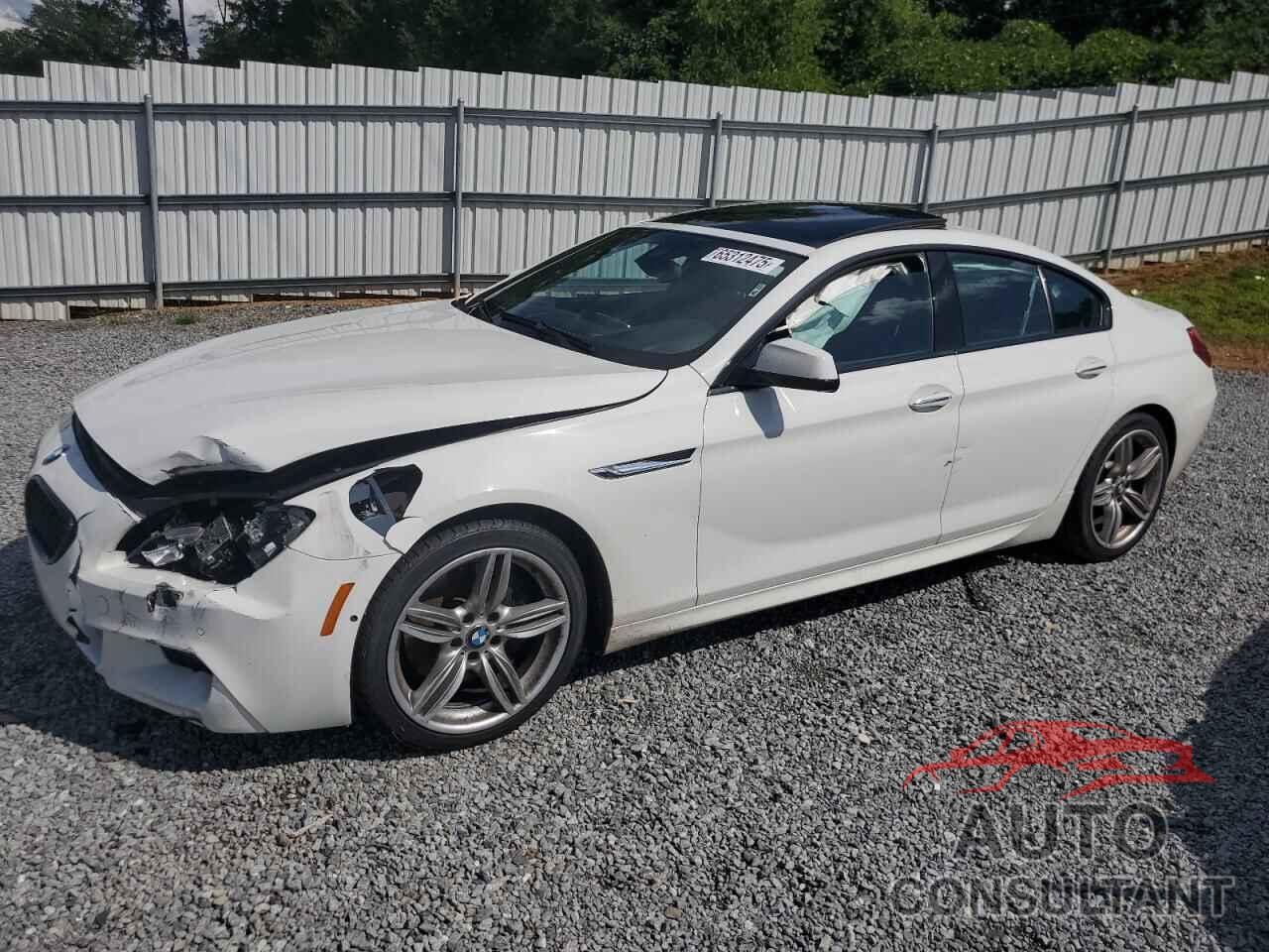 BMW 6 SERIES 2014 - WBA6B4C53ED099154