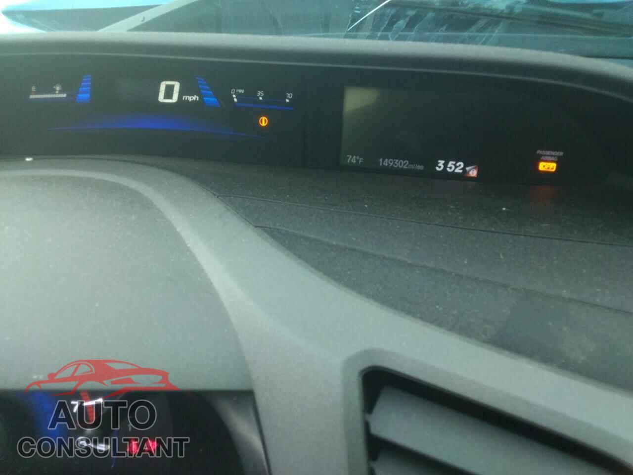 HONDA CIVIC 2012 - 19XFB2F86CE092109