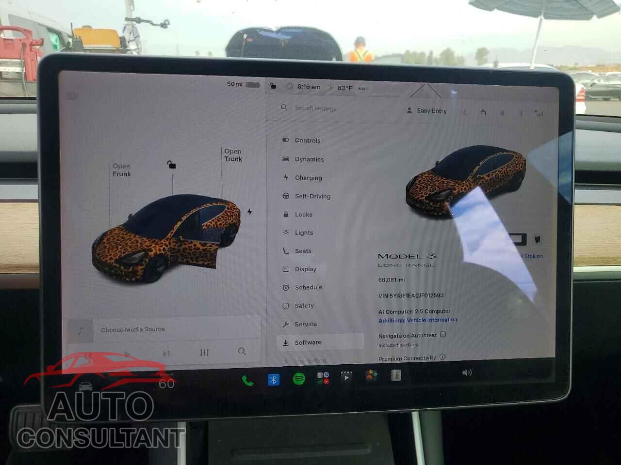 TESLA MODEL 3 2018 - 5YJ3E1EA0JF012593