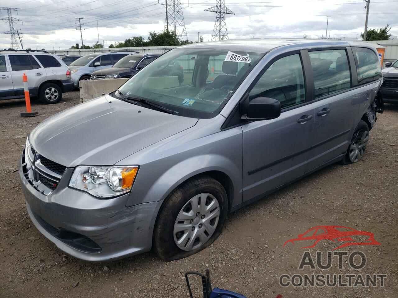 DODGE CARAVAN 2016 - 2C4RDGBGXGR369091