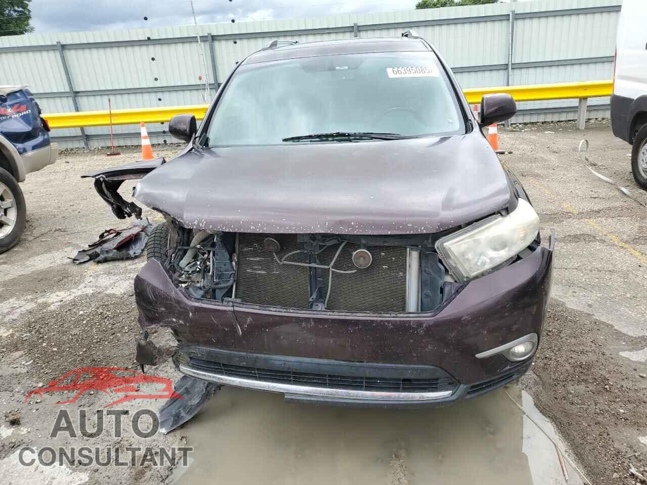TOYOTA HIGHLANDER 2012 - 5TDDK3EH2CS095979