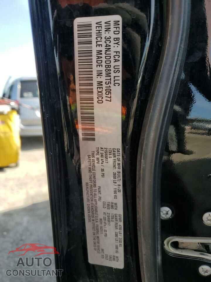 JEEP COMPASS 2021 - 3C4NJDDB8MT510577