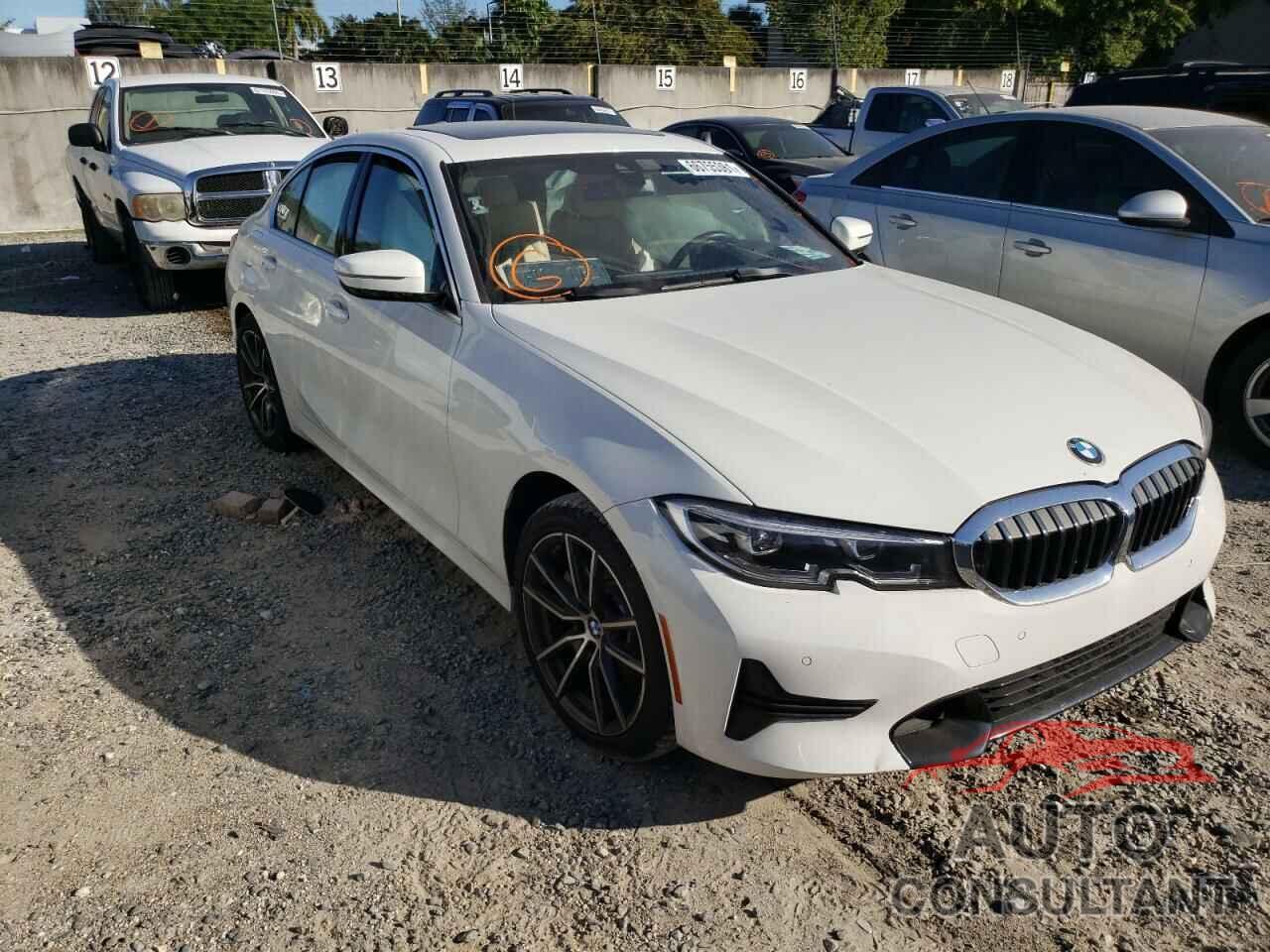 BMW 3 SERIES 2019 - WBA5R1C54KAK08238