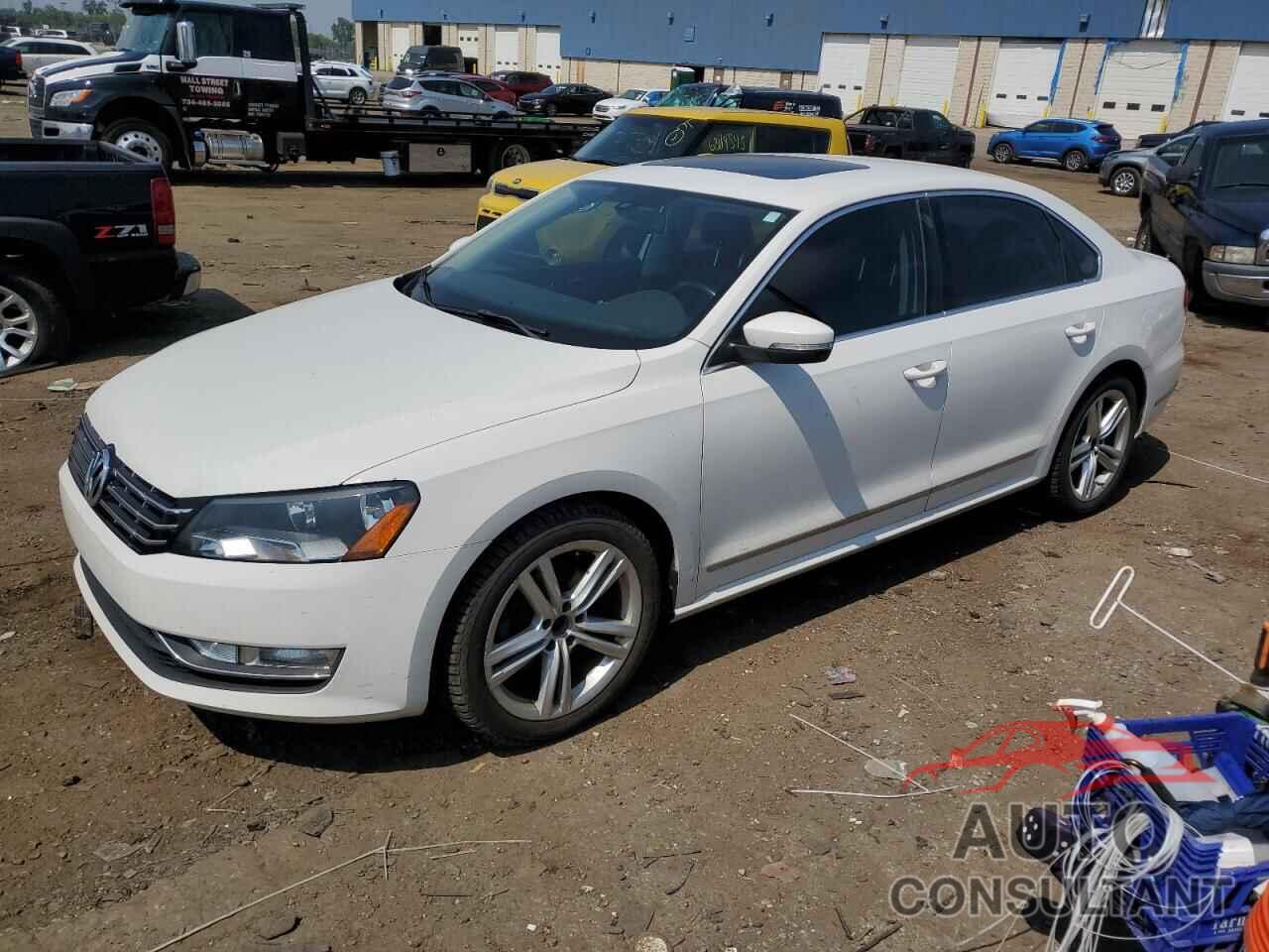 VOLKSWAGEN PASSAT 2013 - 1VWCN7A31DC112226