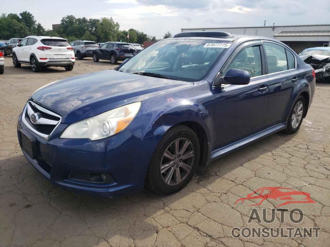 SUBARU LEGACY 2011 - 4S3BMBG65B3250211