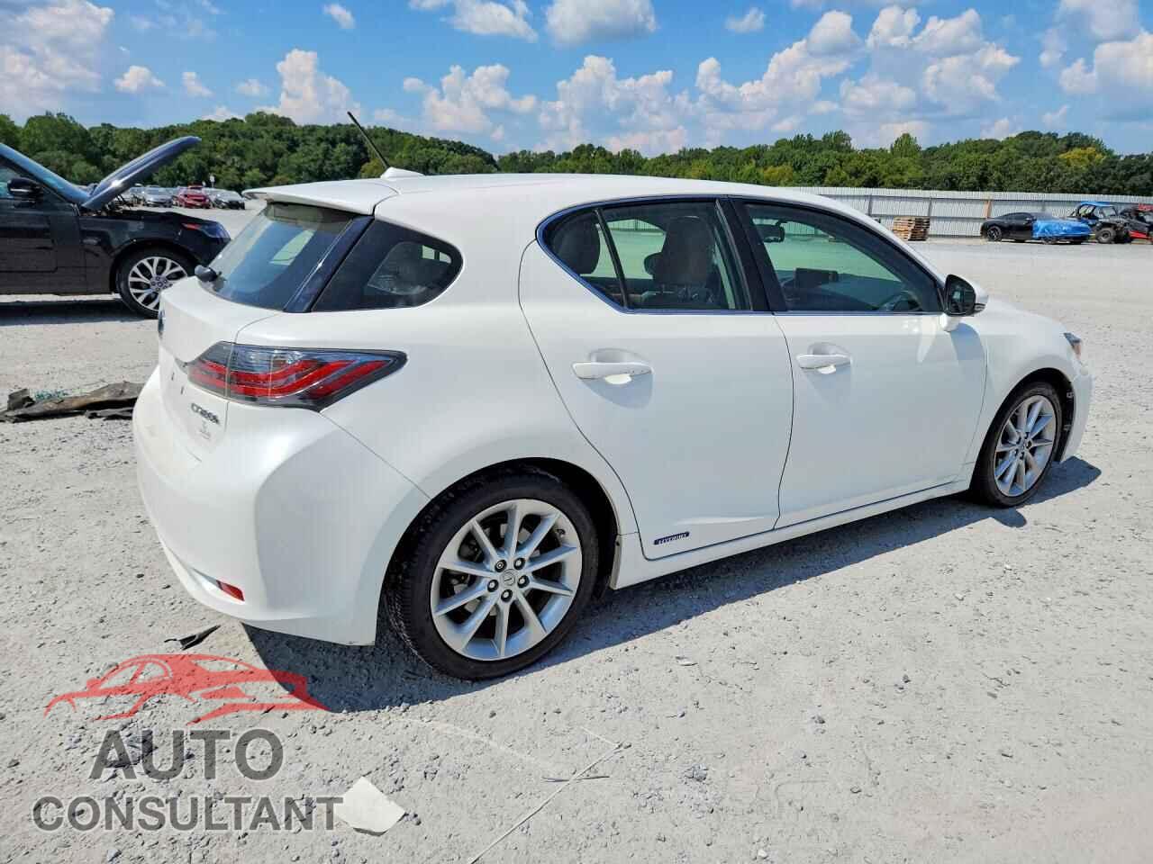 LEXUS CT 200 2012 - JTHKD5BHXC2093260