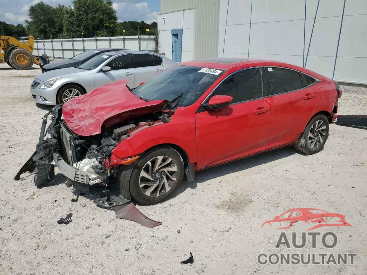 HONDA CIVIC 2016 - 2HGFC2F74GH577123